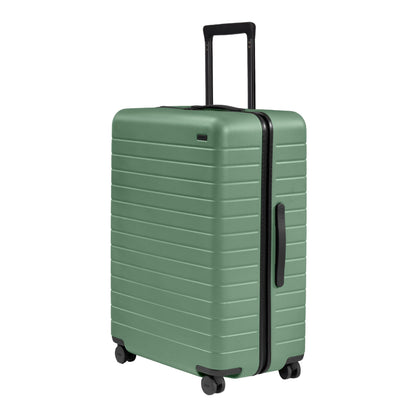 Away Large Checked Luggage - 29-Inch Lightweight Hardside Suitcase with Four WhisperGlide 360° Spinner Wheels, Interior Compression System, TSA-Accepted Lock - Sea Green