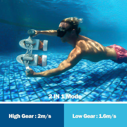 sublue Tini Underwater Scooter with Action Camera Mount Detachable Modular for SUP Paddle Board 2 Gear Speed 45 Minutes Swimming Pool Diving Snorkeling