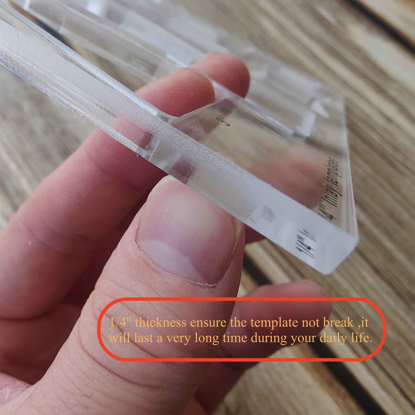 Kingria 8 in1 Bowtie Jia Router Template for Woodworking 1/4'' Thick DIY Router Template Jig Kit Acrylic Butterfly Inlay Template Decorative Guide (Butterfly)