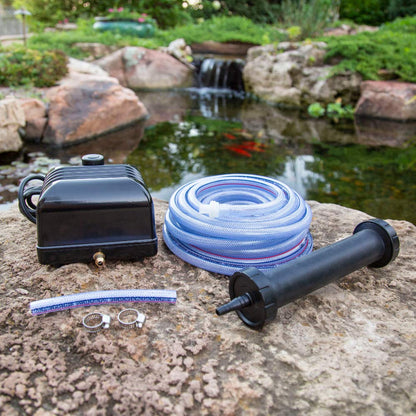Aquascape Pro Air 20 Pond Aerator and Aeration Kit with Tubing and Self-Cleaning Diffuser, Out-Door Rated| 61009