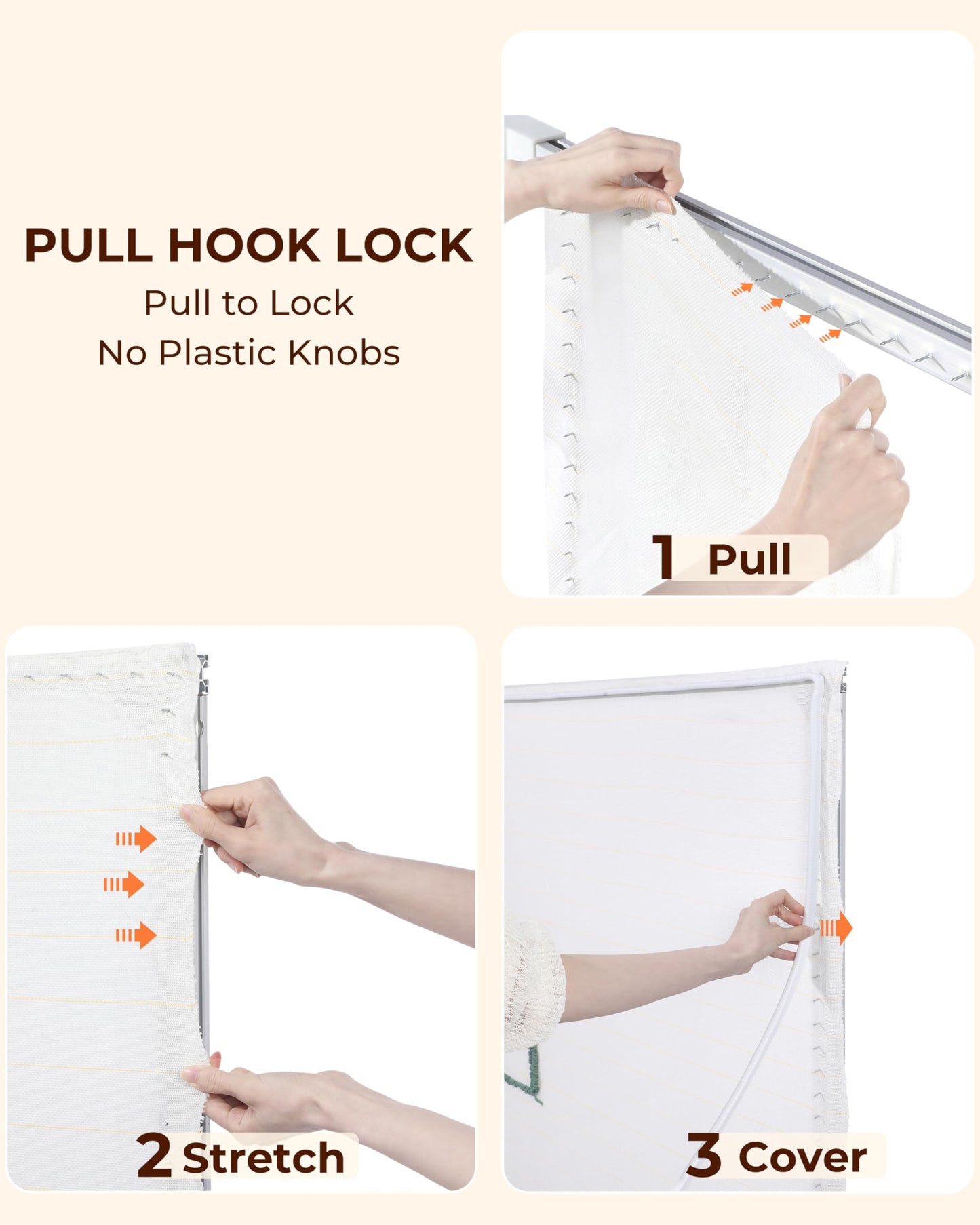 Cozytuft Aluminum Tabletop Tufting Frame (35.5") with Anti-Puncture Strip, Adjustable Rug Tufting Frame, Space-Saving Design for Punch Needle & Rug Making, Easy Clamp Setup