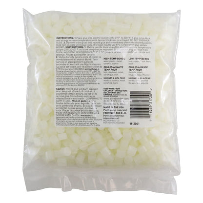 Surebonder B-2001 Less Stringing Skillet Glue Cube Pellets for Crafts and Floral Projects, 1 lb Bag, Use in Surebonder Glue Skillets, Cream Color