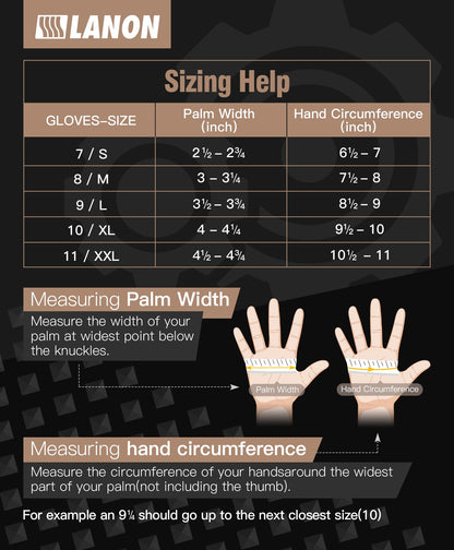 LANON Protection Heavy Duty Black Nitrile Gloves, Food Safe, Latex Free, Powder Free, Mechanic, Fully-Diamond Textured Grip Industrial Disposable Gloves, 8mil, Small