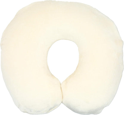 Pavilion Gift Company Soft Memory Foam Travel Neck Pillow for Hospital Stay, Love You Sister, Cream