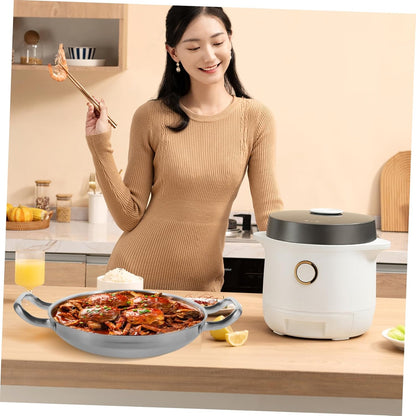 Stainless Steel Griddle, Large Pot for Cooking Korean Pan, Small Pots for Ramen, Hot Pot, Home Cooking