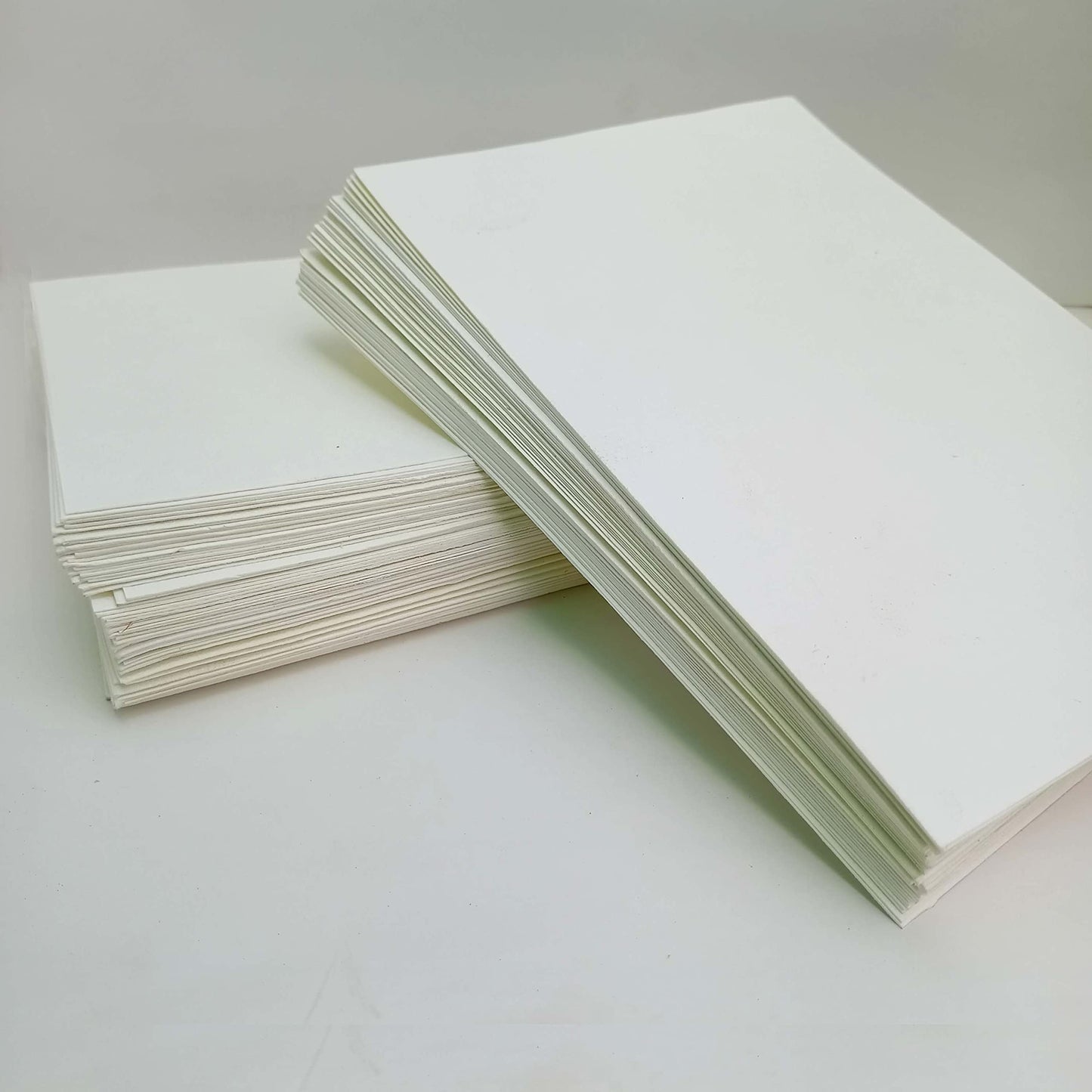 E-Tailor® 4x6 Wedding Invitation, Baby Shower Handmade Cotton Paper, Smooth Watercolor, Calligraphy Rag Paper 300gsm Pack of 50 Blank Card Stock