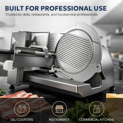 Meat Slicer Knife Cover Compatible with Bizerba GSPHI150, Protective Blade Guard Replacement, Durable Food-Grade Material, Secure Fit, Easy Installation for Commercial Meat Slicers