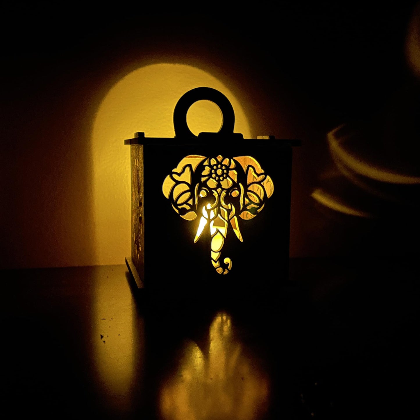 Wooden Light Kit Puzzle – 10 Pack - Night Light Craft Kit - Snap Together Desk Sized Light–Educational Wooden Puzzle Toy - Birthday Gift – Diya Lantern Puzzle