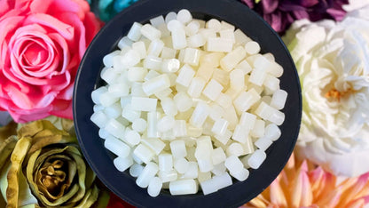 Surebonder B-2001 Less Stringing Skillet Glue Cube Pellets for Crafts and Floral Projects, 1 lb Bag, Use in Surebonder Glue Skillets, Cream Color