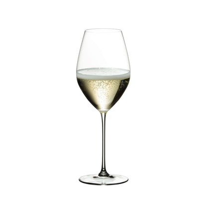 Riedel Veritas Champagne Wine Glasses, Crystal, Value Pack Buy 6 Get 8, Premium Sparkling Wine Glass Set 7449/28