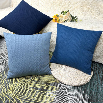 Booque Valley Throw Pillow Covers, Pack of 2 Super Soft Decorative Stretchy Cushion Covers for Sofa Bed Car Chair (Grey