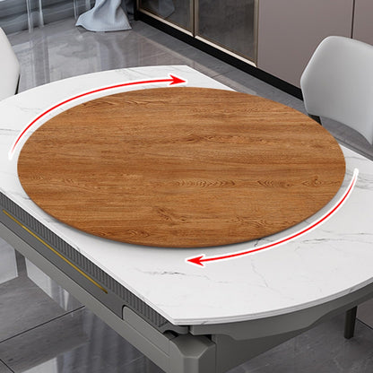 Wood Lazy Susan Rotating Turntable Organizer, Non Skid Kitchen Tray for Cabinet - 43 48 53 58 63 68cm, 73 78 83 88 93 98cm Round Charcuterie Board for Pantry, Countertop