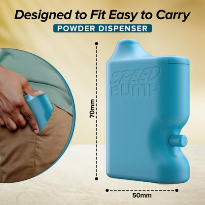 Set, Portable Pepper Shaker (Blue) - Versatile Seasoning Multi Functional Salt Dispenser Spice Shakers for Easy Use