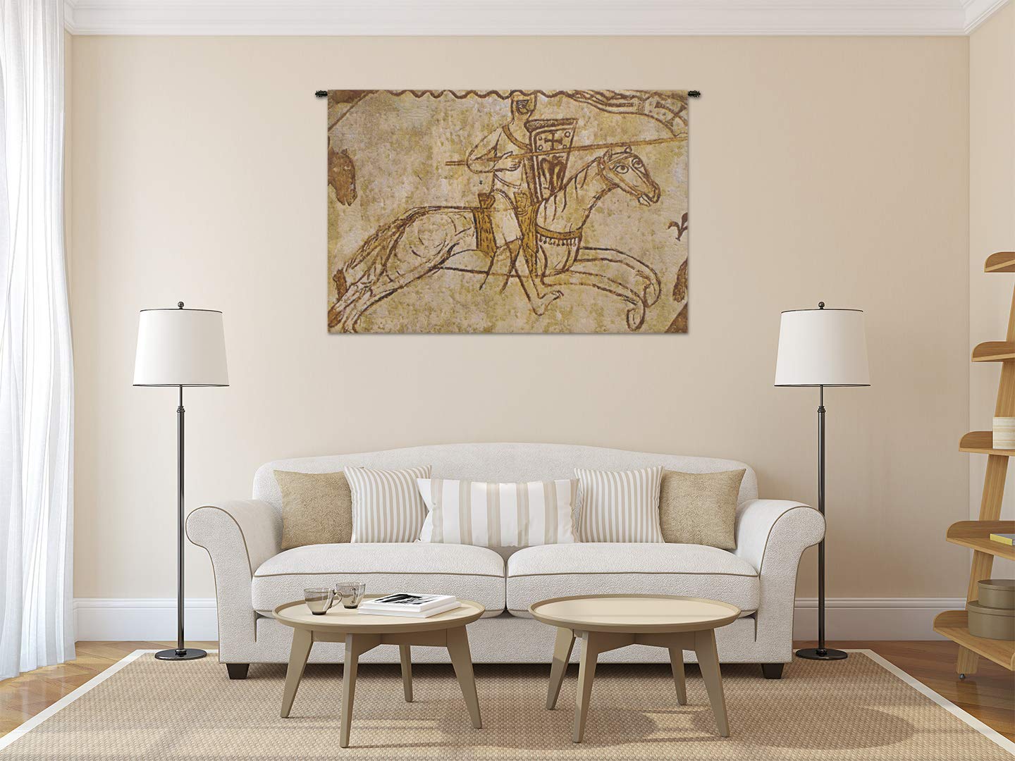 Templier Flanders Belgian Tapestry Wall Hanging - 53 in. x 36 in. Cotton/Treveria/Wool by Charlotte Home Furnishings