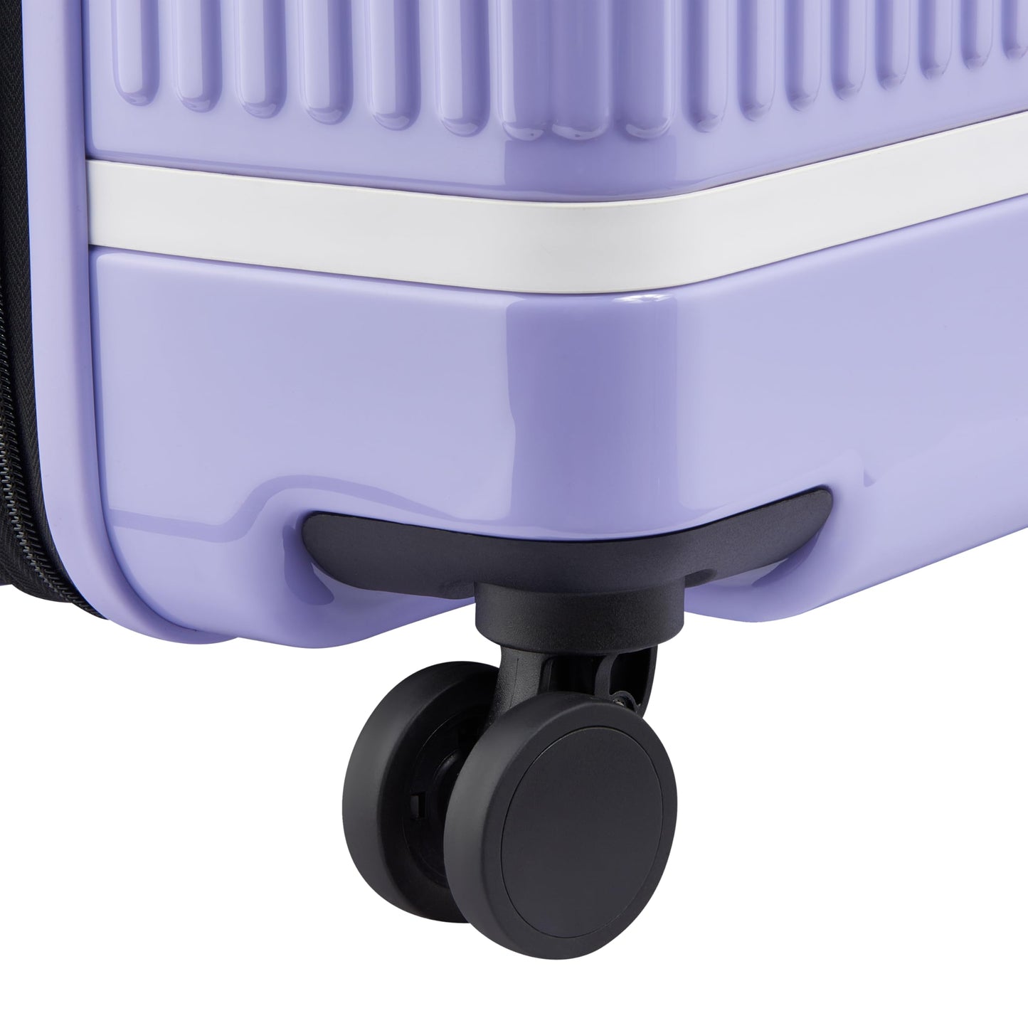 florence by mills Spin Me Away Hardside Expandable Luggage with Spinner Wheels, Lavender, 2 Piece Set (20/29)