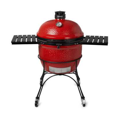 Kamado Joe 24-inch Ceramic Grill, Smoker & 20LB 100% Natural Hardwood Lump Charcoal