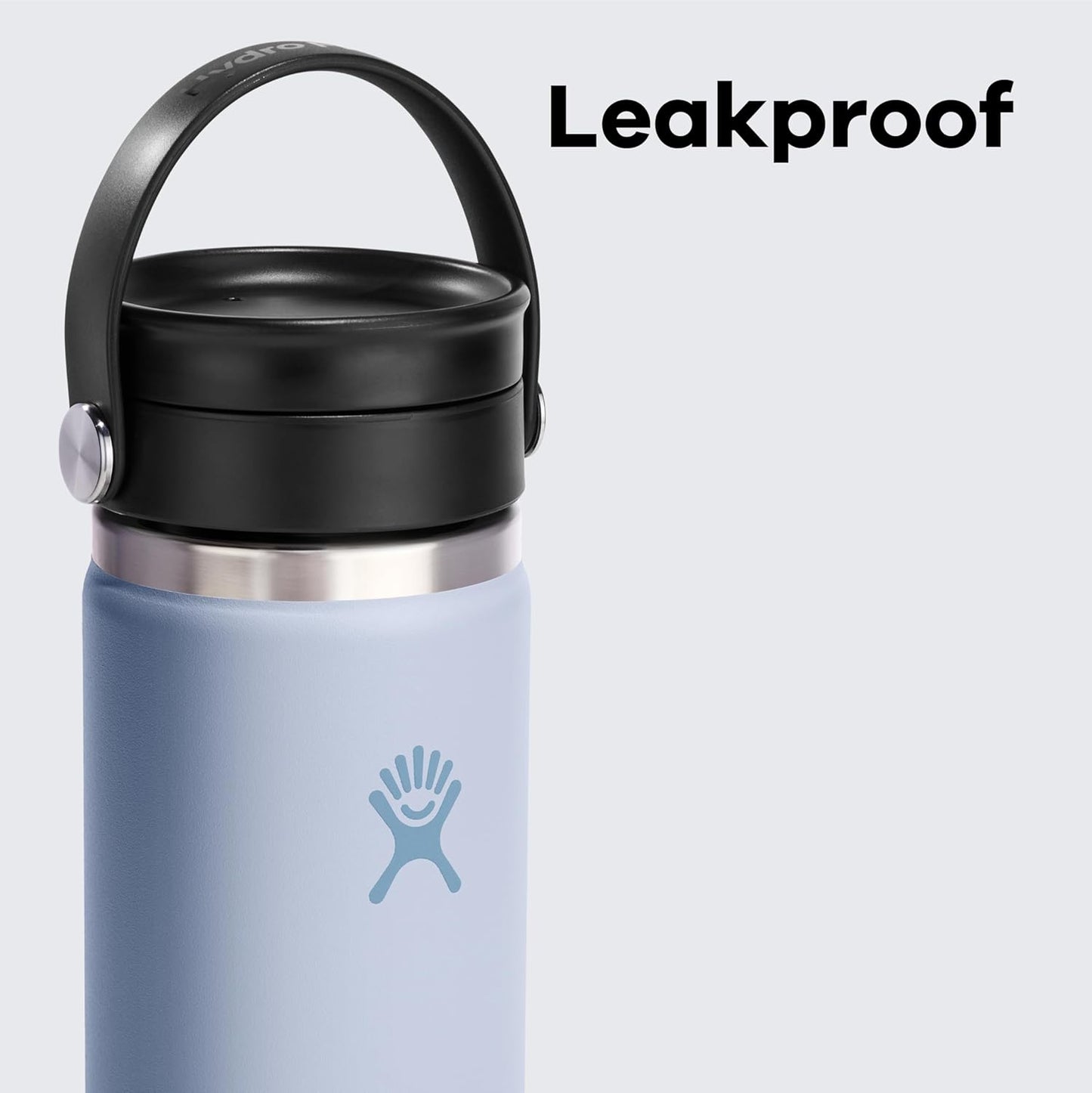 20 Oz Hydro Flask Flex Sip Coffee Tumbler Insulated Stainless Steel, Non Spill, Leak Proof Travel Coffee Cup Birch Gray