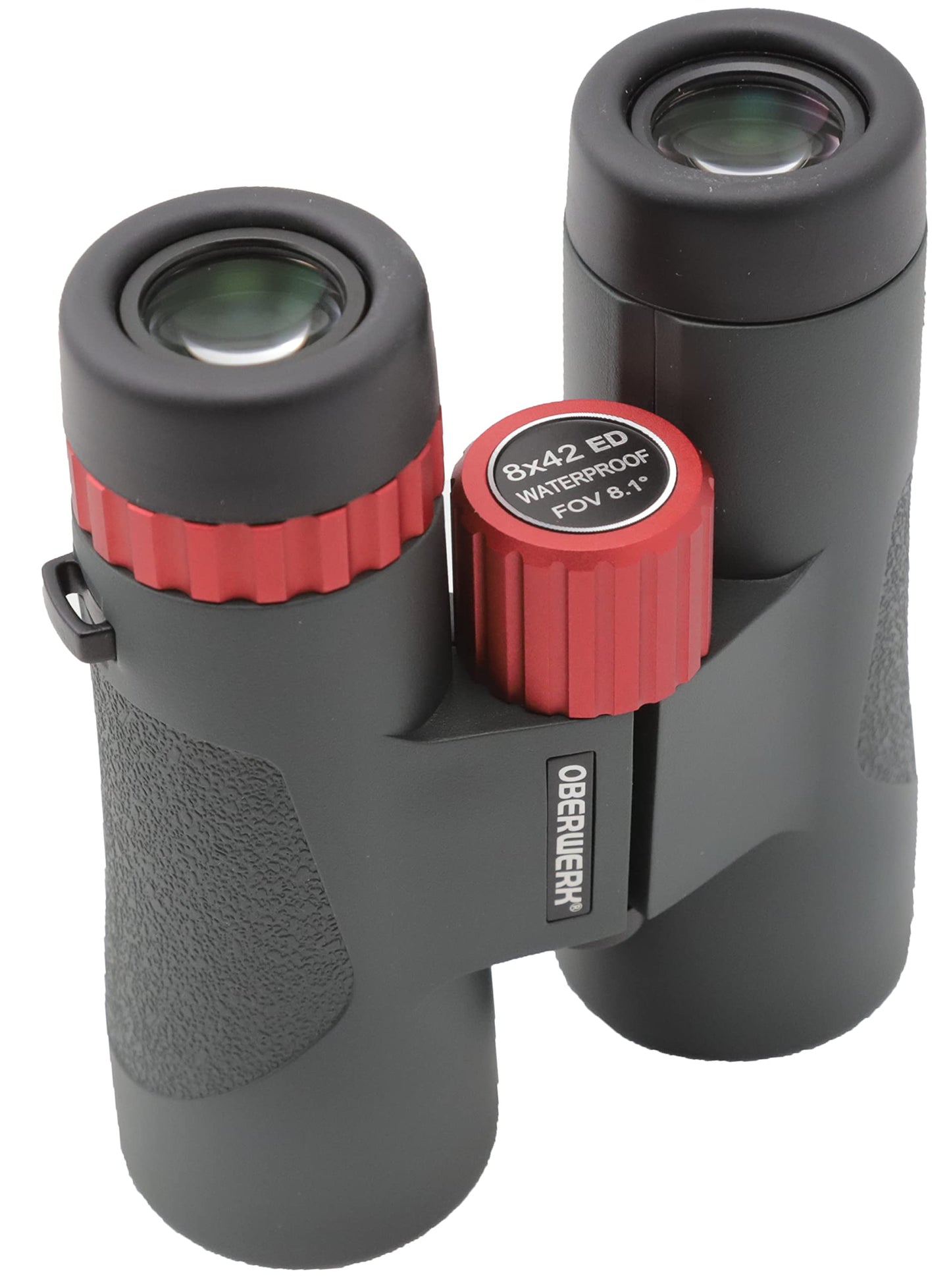 Oberwerk Sport ED 8x42 Professional Binoculars, Roof Prism, Fully Multi-Coated & Waterproof, Dielectric & Phase-Coated Prisms, Twist-Up Eyecups, Bird Watching, Hiking & Outdoor Use, Green