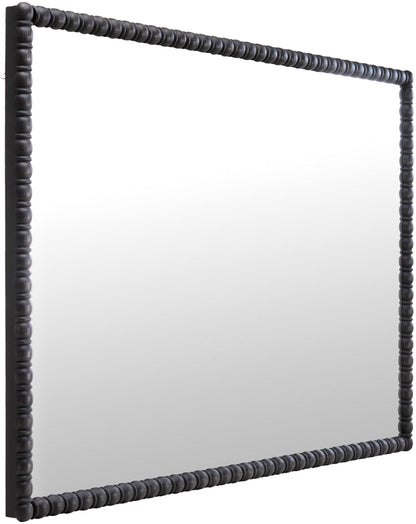 Livabliss x Galey Alix Karling Blair Traditional Full Length Mirror, 72" H x 47" W x 3" D, Black
