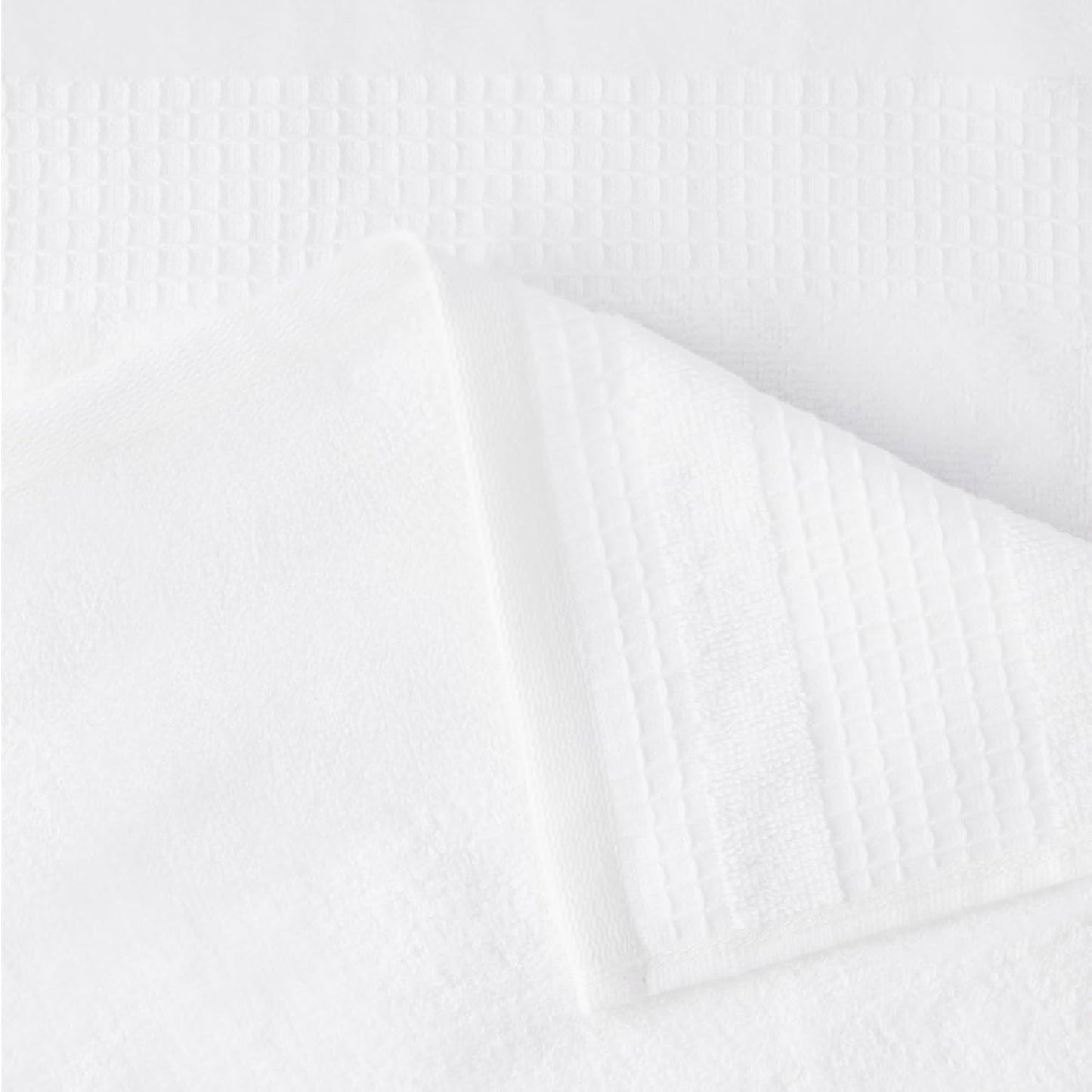12 x1 2 inches, 6-Pack, Amazon Basics Organic Cotton Waffle Kitchen Dish Cloths - Ultra Absorbent, Quick Drying