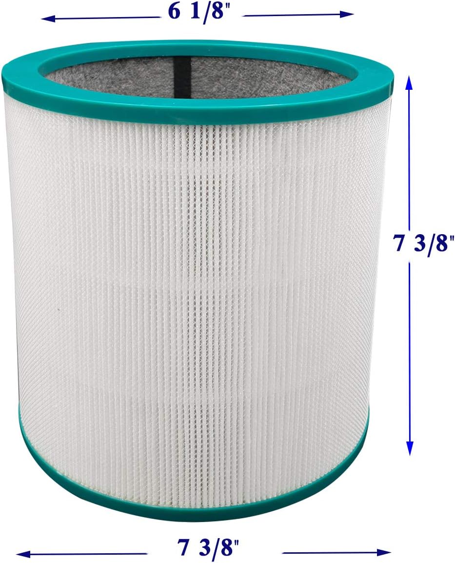 Filter Replacement for Dyson TP01 TP02 TP03 AM11 Pure Cool Link Tower Purifier, Compatible with Part # 968126-03