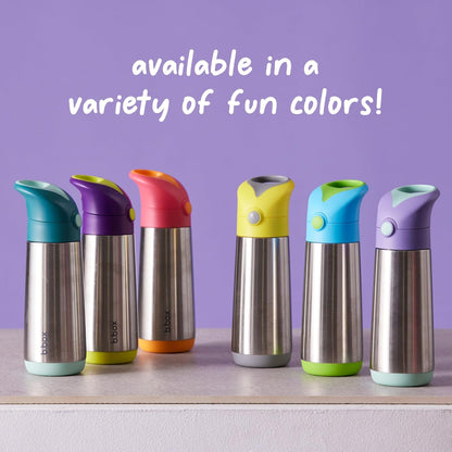 12 oz 8 6 12 oz) b.box Insulated Water Bottle: Keeps Drinks Cold up to Hours, Warm up to Hours. Double Wall Stainless