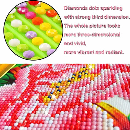 DOTSOPS Diamond Painting Kits Art Adults Painting Kit Crafts DIY 5D Diamond Art Packs Kits Full for Adults Beginner Home Wall Decoration Gift 11.8x15.7 Inches (4 Pack Marine Animal)