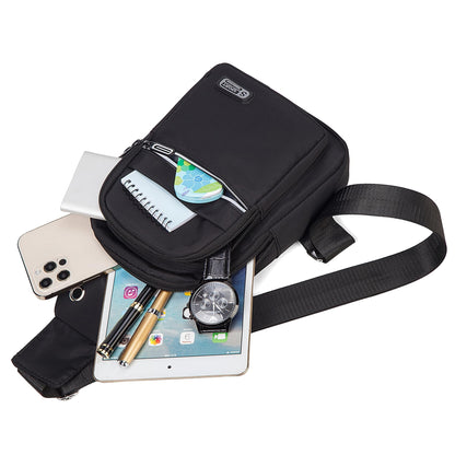 Cross Body Bag Sling Backpack Fanny Pack Small Crossbody Bags for Women Trendy - Black