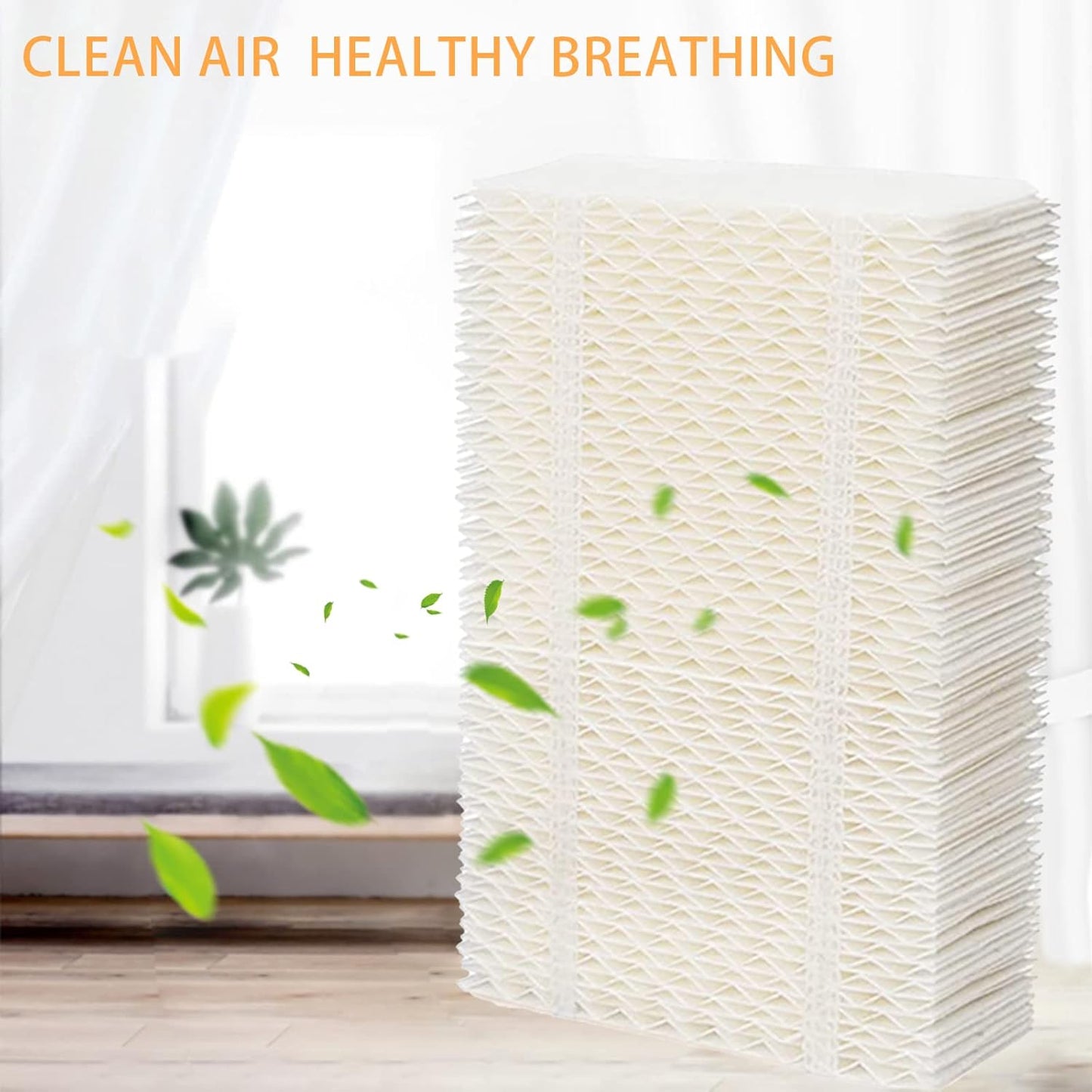 HIFROM 4Pack Humidifier Wick Filter Replacement, Compatible with AIRCARE Cool Moisture Humidifier