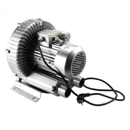 HLBTK 2LG5107AA21 2LG510-7AA21 2HP Regenerative Blower 110-120V 150 CFM 1.75 kW Vacuum Pump Fits for Industrial Air Blowing, Aeration, Vacuum Systems