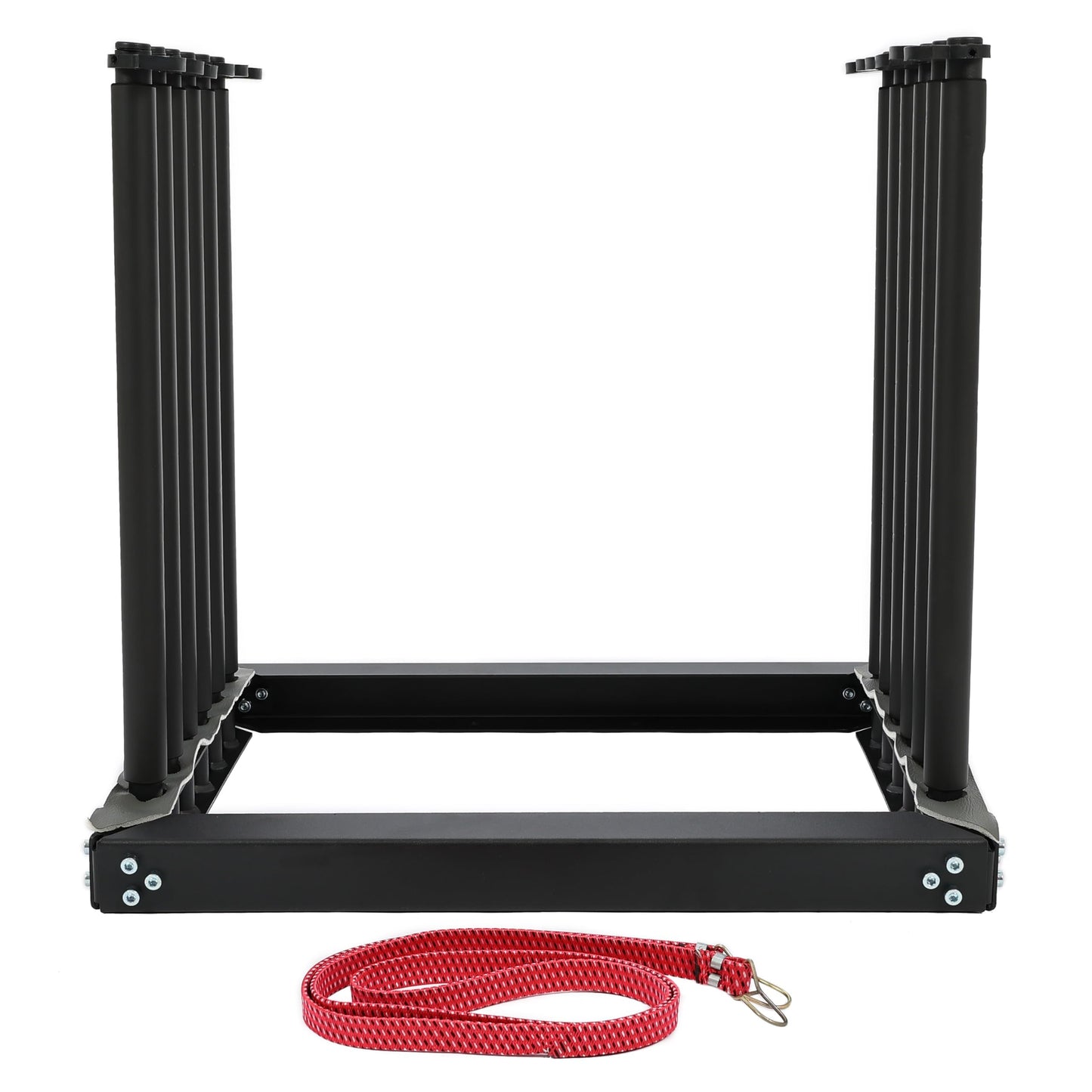 ECOTRIC 5-Lite Windshield Glass Rack 24-Inch Height Windshield Rack Auto Glass w/Rubber Foam Pads, Mast Locks Replacement Windshield Window Holder Steel