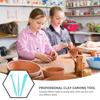 EXCEART Pottery Carving Knives Set - Professional Blank Repair Tools for Clay Sculpting and Modeling Lightweight Ergonomic Design Durable Crafting Kit for DIY Arts & Crafts