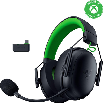 Razer BlackShark V3 X HyperSpeed Wireless Gaming Headset for Xbox: 50mm Drivers - Cardioid Mic - 2.4 GHz, Bluetooth, USB - Works with PC, Mac, PS5, Nintendo Switch - Long Battery Life - Black