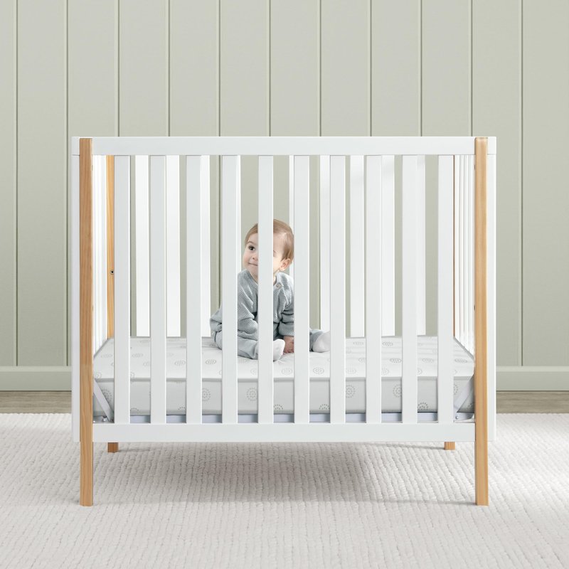 Twinkle Galaxy 3-inch Mini/Portable Crib Mattress - Sustainably Sourced Fiber Core - Waterproof - GREENGUARD Gold Certified (Non-Toxic) - Trusted 10 Year Warranty
