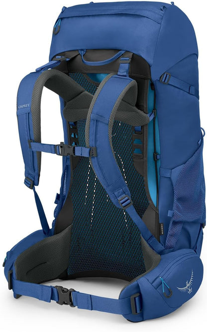 Osprey Rook 65L Men's Backpacking Backpack, Astology Blue/Blue Flame