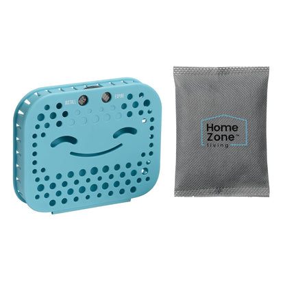 Home Zone Living CleanAura Deodorizing Filter Kit with Charcoal Filter Bag and Magnetic Sticker to Eliminate Odor