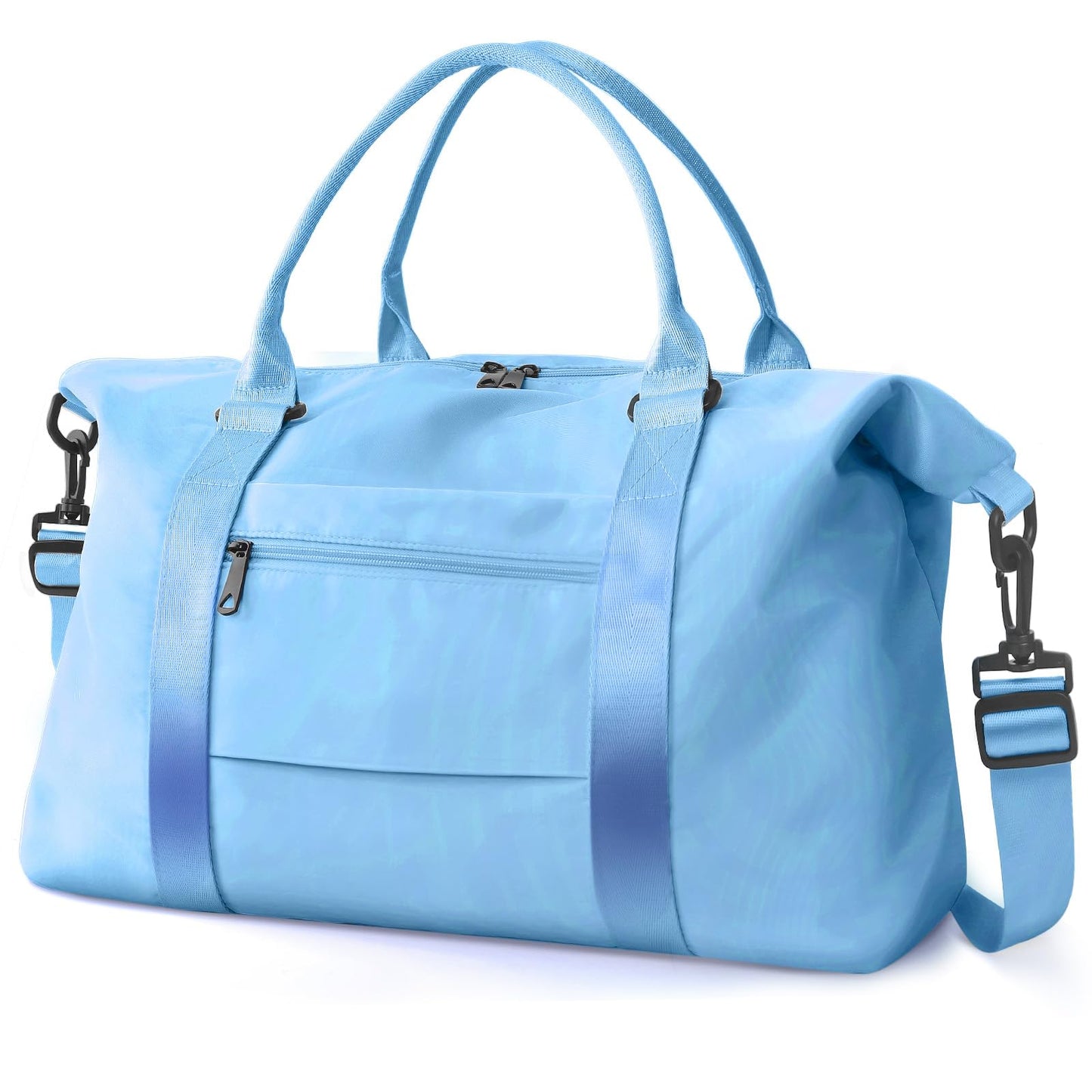 Travel Duffle, Waterproof Weekender Carry On Tote for Women, Travel Essentials Sport Gym for Men, Hospital Bag for Labor and Delivery, Overnight Luggage With Trolley Sleeve