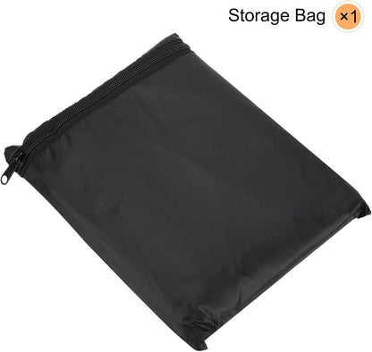 uxcell Air Conditioner Cover, 26"x26"x32" Outdoor Unit Square Vertical Protective Cover (Black)