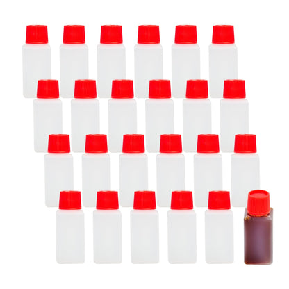 Restaurantware Disposable Sauce Bottle 1000 Count 6 ml Plastic Mini Sauce Container Japanese Bottle Translucent Portable Container For Travel