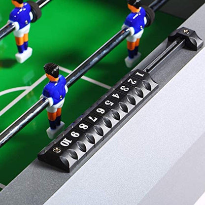 KICK Monarch 48" Folding Foosball Table (Gray) – Compact Indoor Game Table