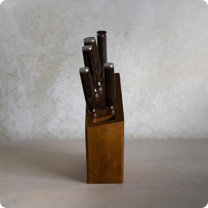 Shun Shiranami 6 Piece Knife Block Set