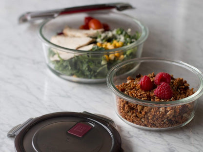 ZWILLING Gusto 0.6-Qt Round Food Storage Container, 600ml, Glass