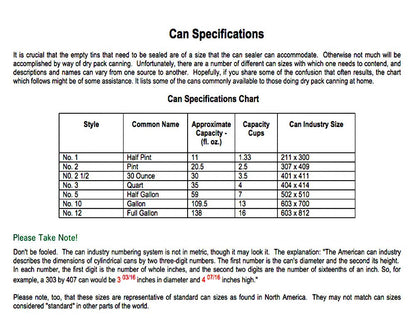 All American Senior Flywheel Can Sealer