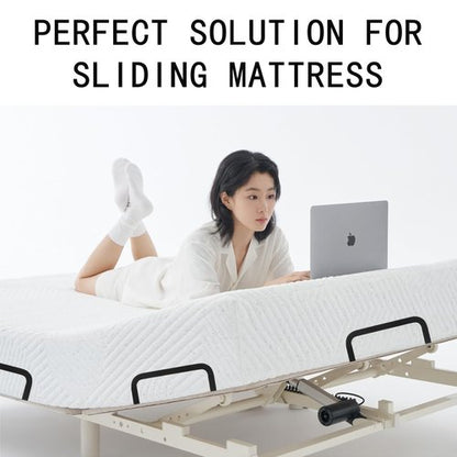 KOXHERO Mattress Retainer Bar Bracket Holder 6Pcs Keeping Mattress from Sliding for Foot of Platform Beds,Adjustable Beds,Rv Mattress,Mattress Slide Stopper Mattress Gripper