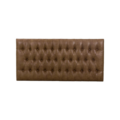 Homepop Home Decor | Large Upholstered Bench | Bench Ottoman with Storage for Living Room & Bedroom | Decorative Home Furniture (Light Brown PU Leather)