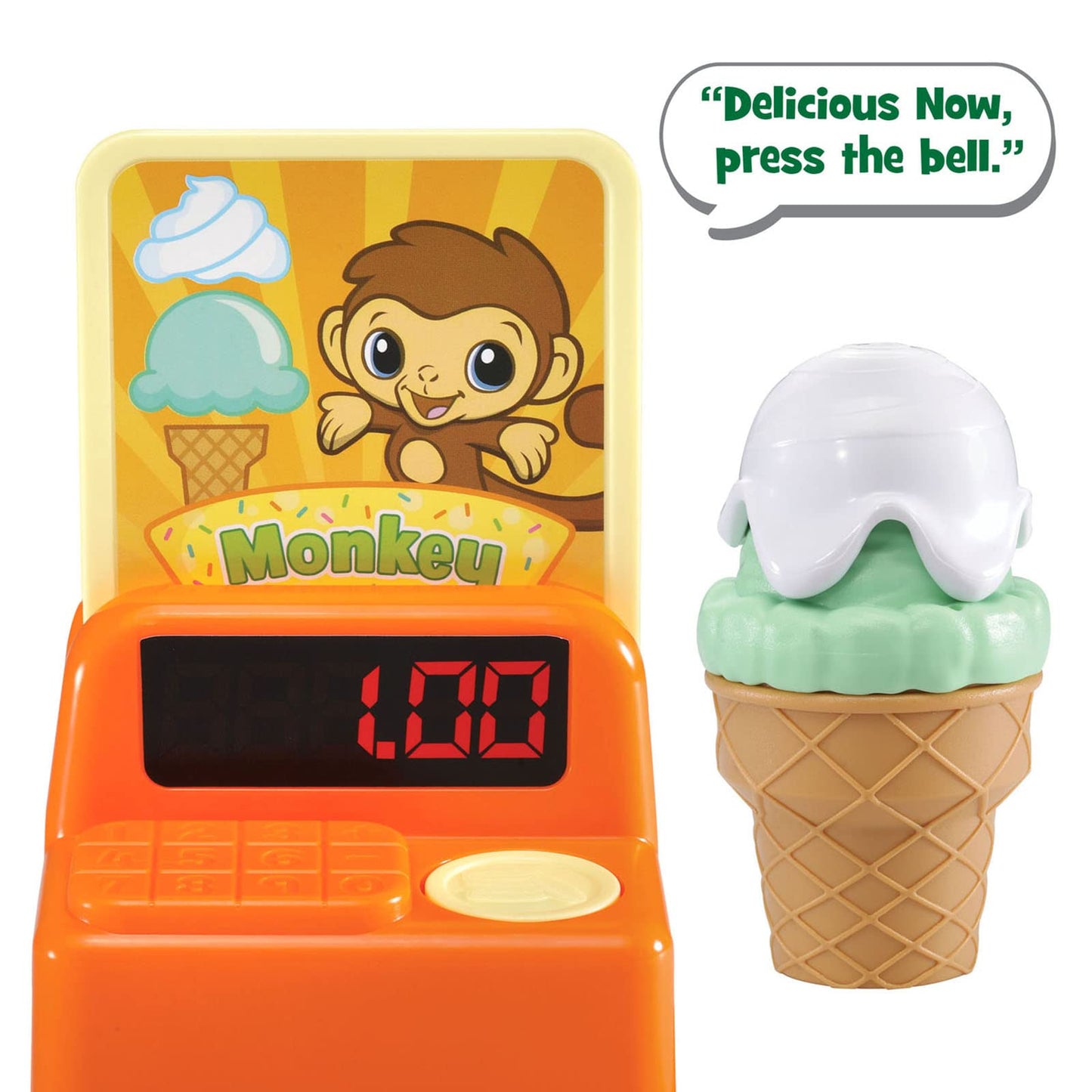 LeapFrog Scoop and Learn Ice Cream Cart Deluxe (Frustration Free Packaging), Pink
