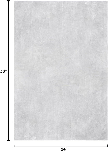 2' 3' Cozy nuLOOM x Plush SuperiorWash Area Rug, Machine Washable, Non-Slip, Soft Fluffy Shag Carpet for Living Room