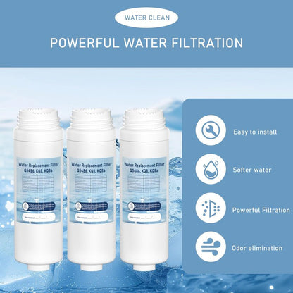 B150/K150 Water Filter Replacement Cartridge Compatible with Keurig Brewers B150P/K150P, B155/K155, K2500, K3000/K3000SE, B3000/B3000SE, K3500, & K4000. Replaces Q5486, KQ8, KQ8a Filters. 3 Pack
