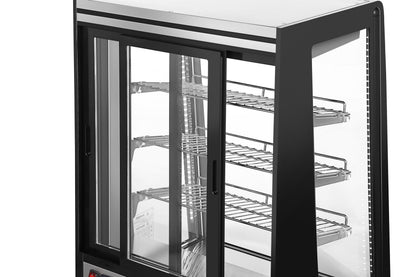 KoolMore CDC-49-SS 24 in. 4 Tier Commercial Countertop Bakery Display Refrigerator in Stainless-Steel