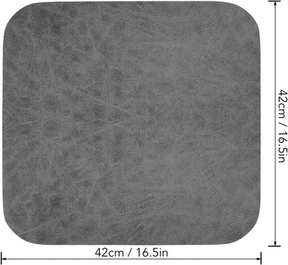 TOPINCN Universal Antiskid Accessory Mat for Vacuum Cleaner, 17.7x17.7x0.2 in, Absorbent Sweeper Replacement Parts